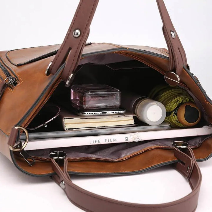 Lievehart Leather Shoulder Bag | Elegant and Durable | Adjustable Strap