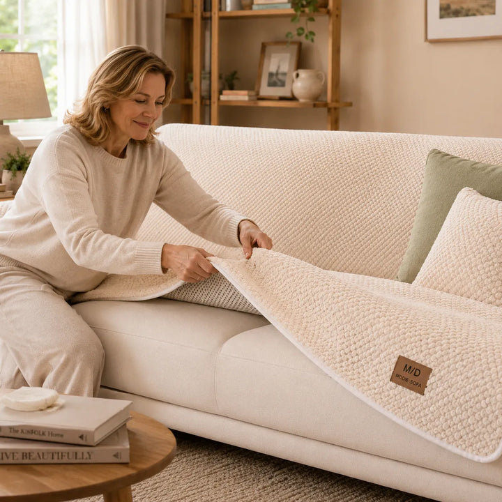 Anti-Slip Pet Sofa Cover – Plush Sofa Protector