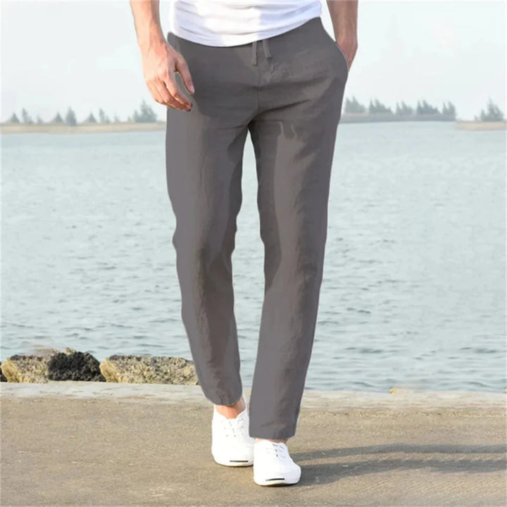 Men’s Linen Summer Trousers – Casual Style with Airy Design