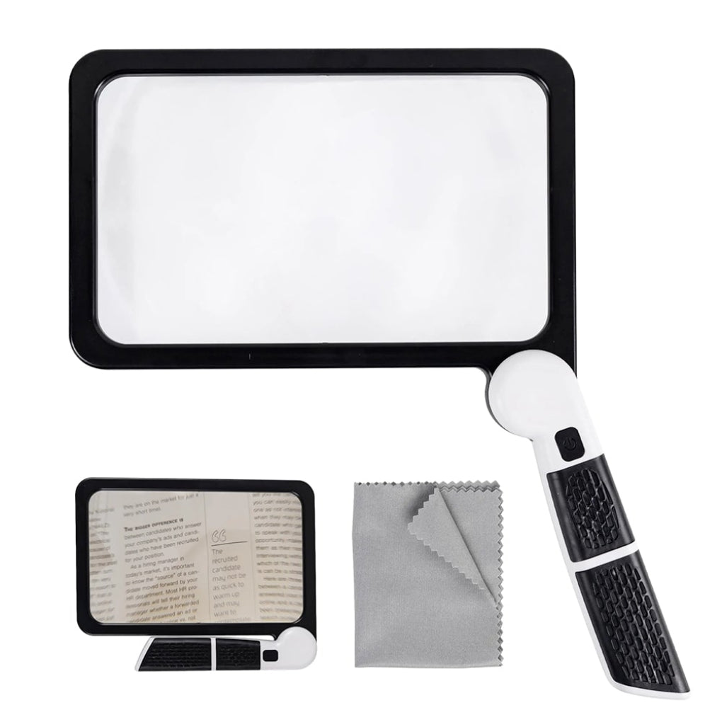 Full-Page Handheld Magnifying Glass