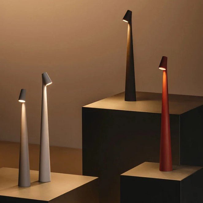 Rechargeable LED Table Lamp | Polycarbonate | 2700 K Warm White | 3 Brightness Levels