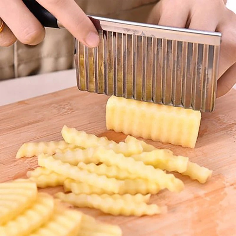 Stainless Steel Vegetable Knife - WaveCut