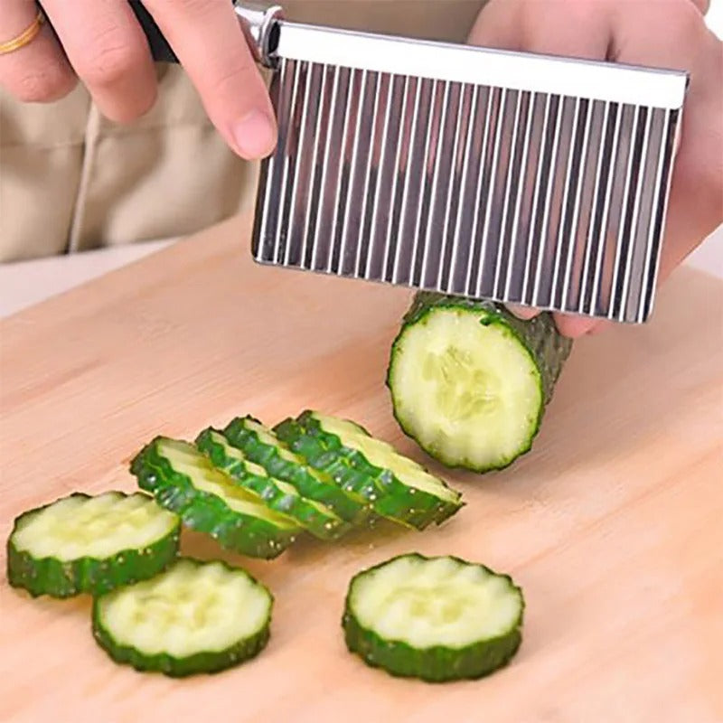 Stainless Steel Vegetable Knife - WaveCut