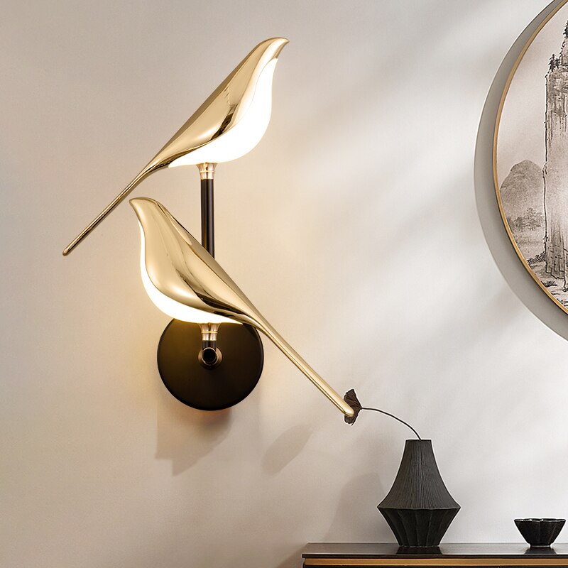 Modern Bird Wall Lamp – AviaryGlow