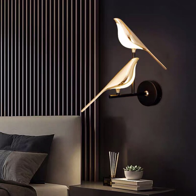 Modern Bird Wall Lamp – AviaryGlow