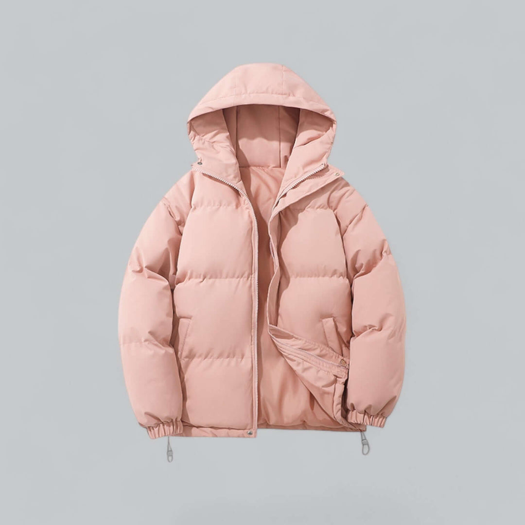 Warm Men's Winter Parka with Adjustable Hood