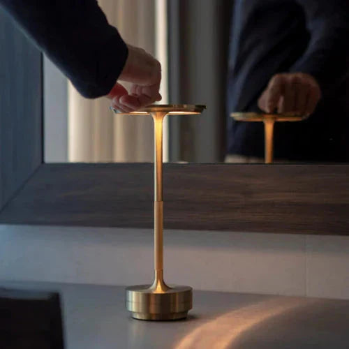 Cordless USB-Rechargeable Designer Table Lamp - GlowBeam