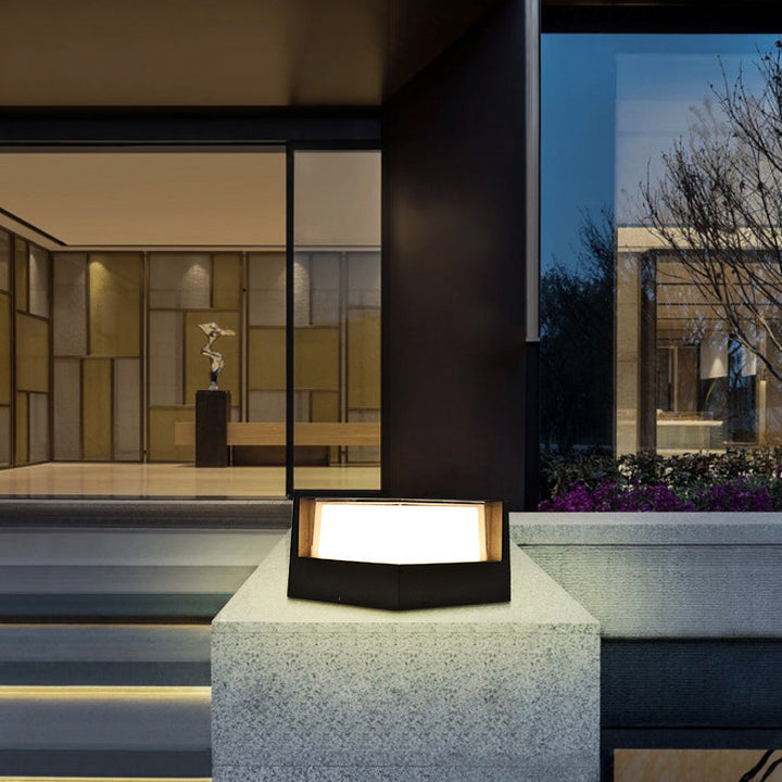 Aluminum LED Outdoor Light for Post or Pillar - Round or Square