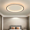 Scandinavian Round Ceiling Light with LED Glow