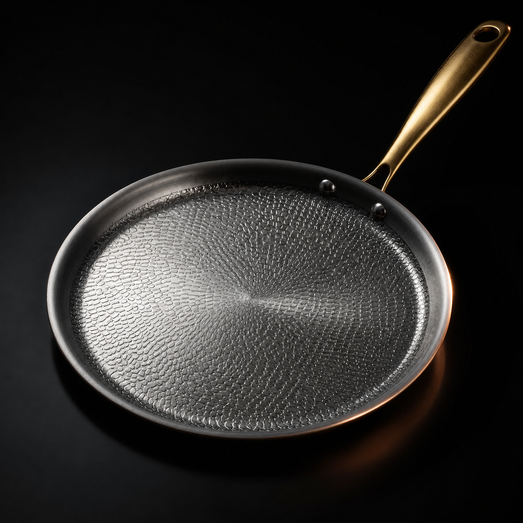 Hand-Hammered Titanium Crêpe Pan - Limited Edition