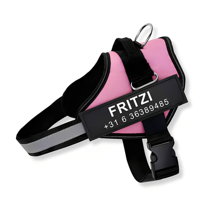 Personalizable Dog Harness – Reflective and Supportive Design