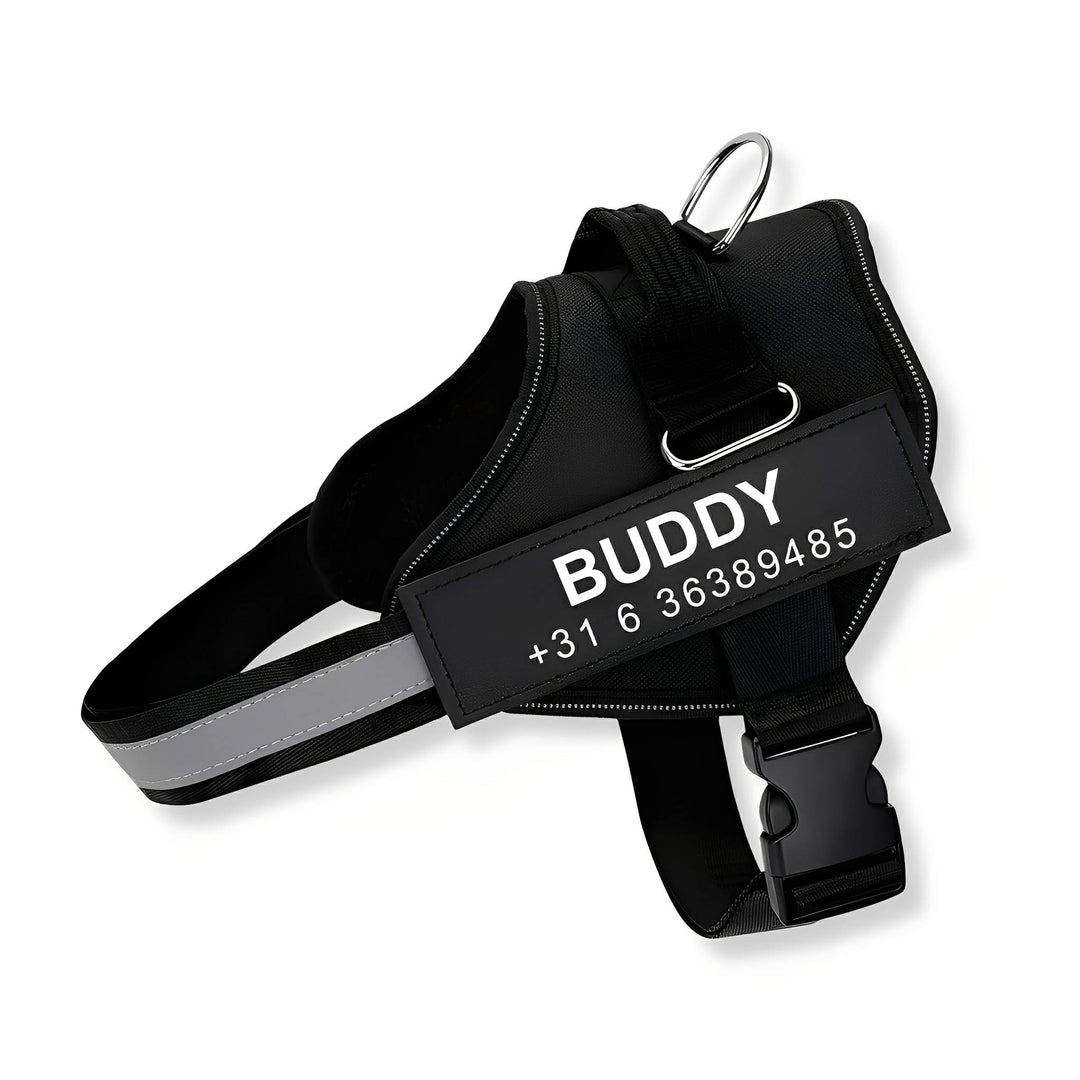 Personalizable Dog Harness – Reflective and Supportive Design