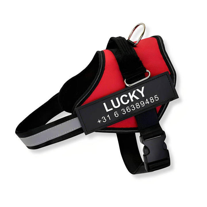 Personalizable Dog Harness – Reflective and Supportive Design