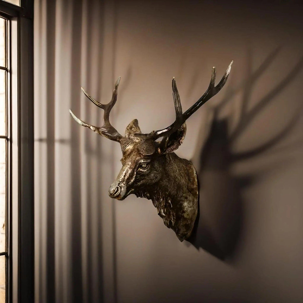 Majestic Deer Head Wall Decor