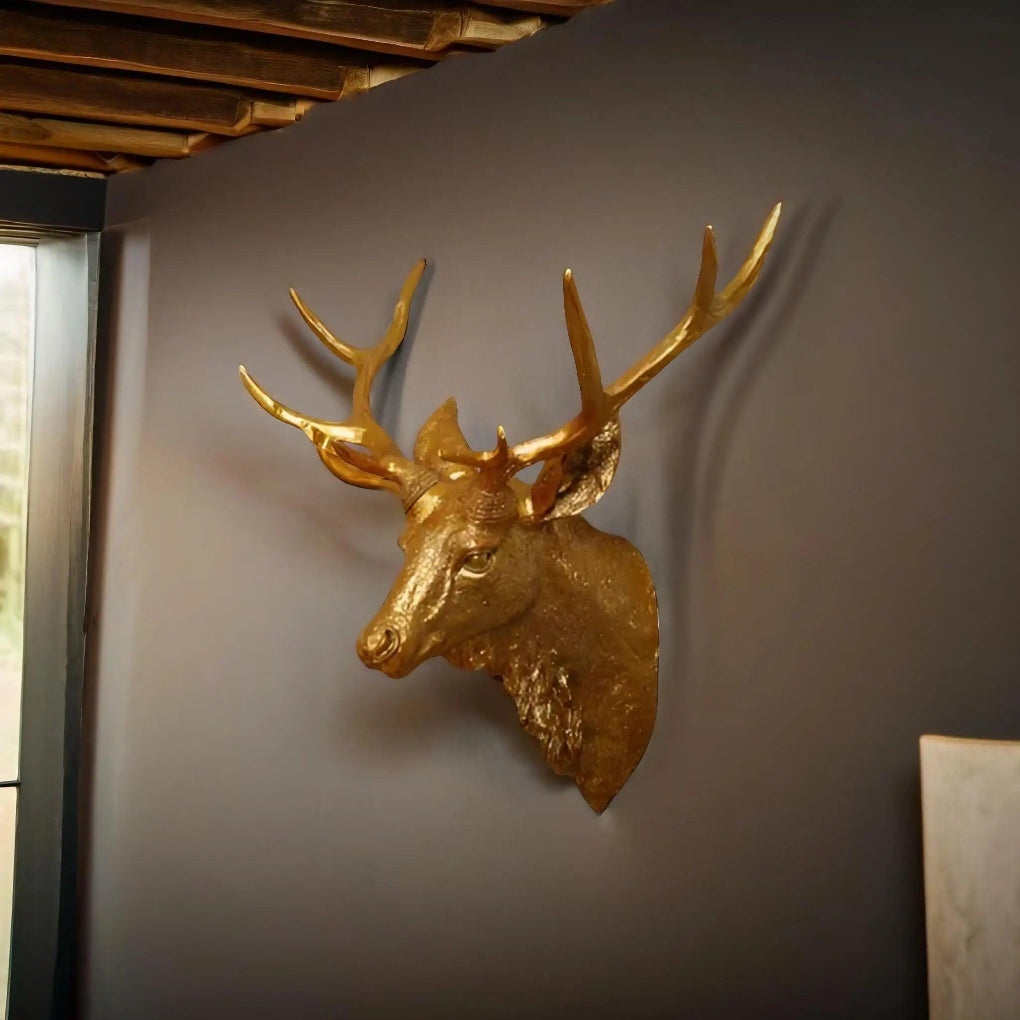 Majestic Deer Head Wall Decor