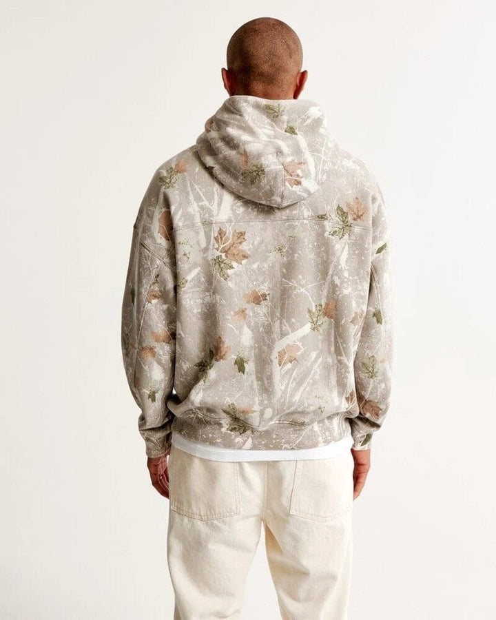 Warm Fall Hoodie with Back Print – Love