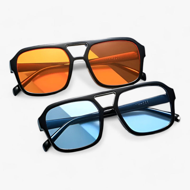 Vintage Oversized Sunglasses with Square Frame – Spectra