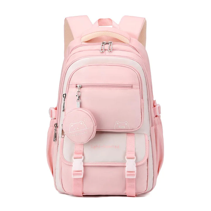 Multifunctional school backpack for everyday use – comfort and style