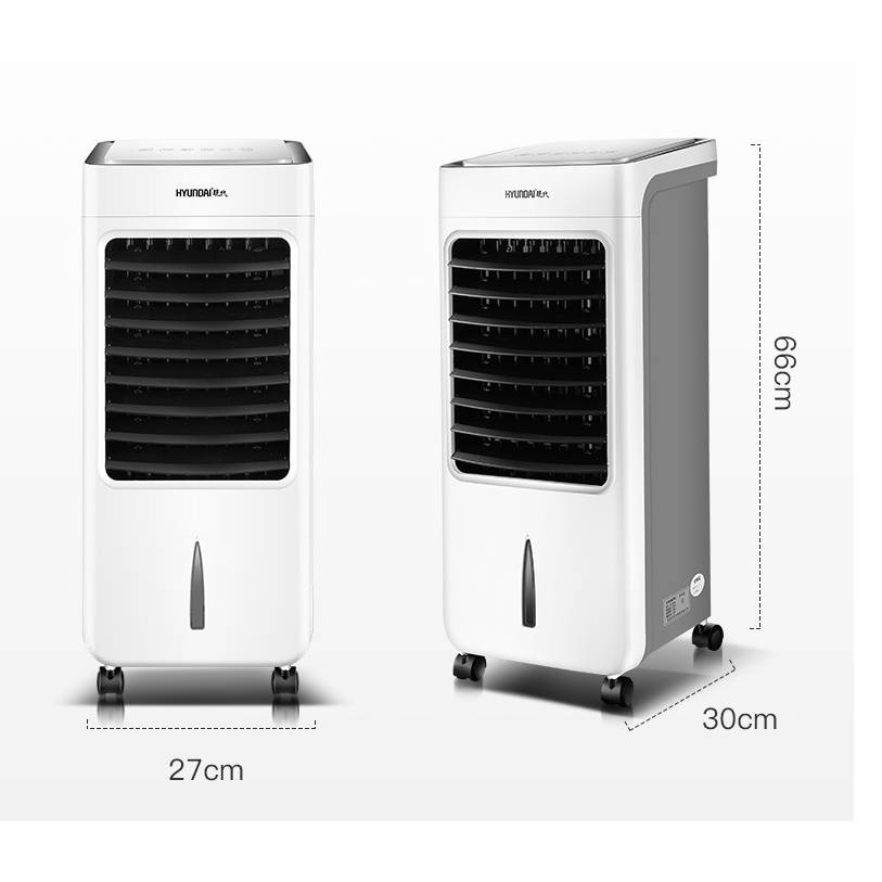 Portable Air Conditioner with Remote Control 6-Liter Water Tank and Evaporative Cooling Pad