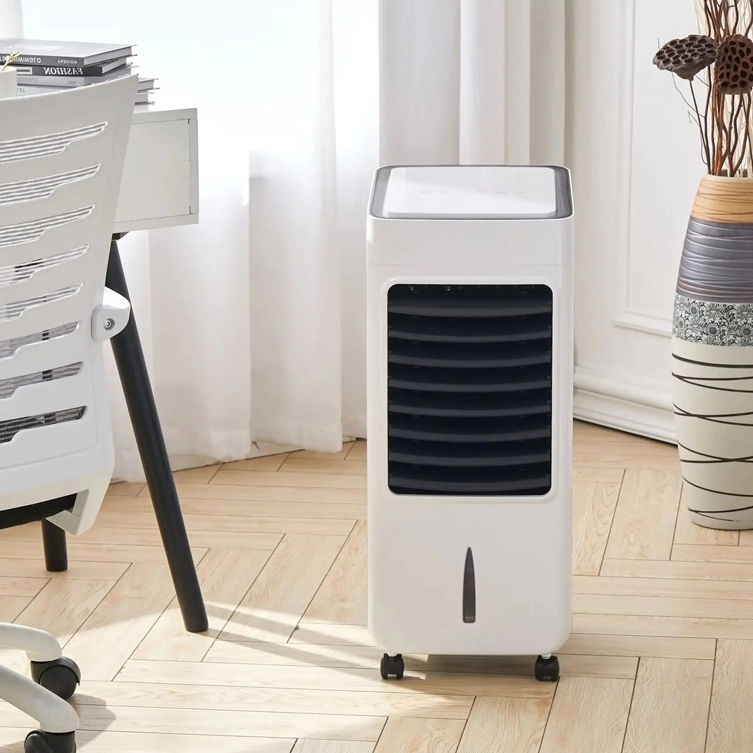 Portable Air Conditioner with Remote Control 6-Liter Water Tank and Evaporative Cooling Pad