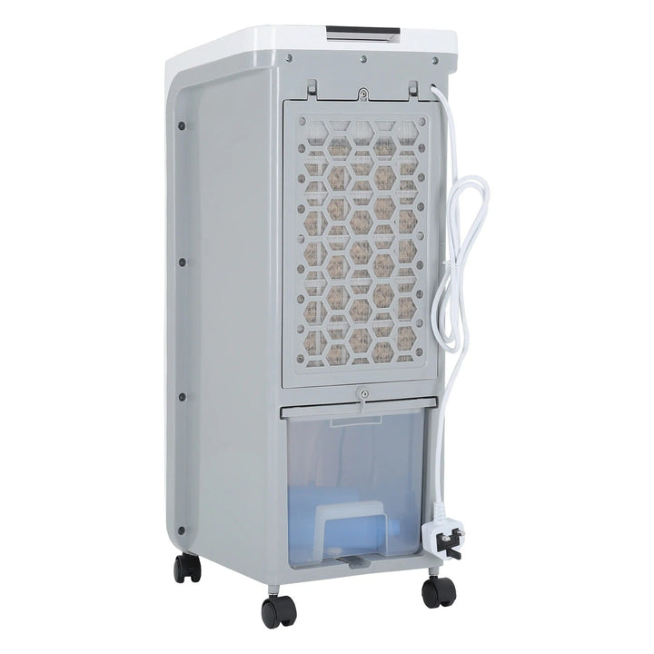 Portable Air Conditioner with Remote Control 6-Liter Water Tank and Evaporative Cooling Pad