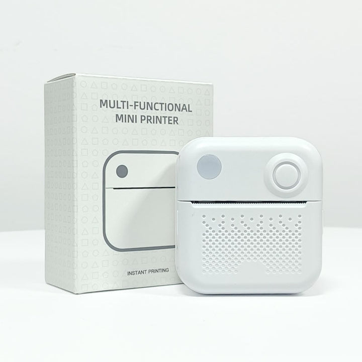 Portable Thermal Label Printer with Bluetooth Wireless Connectivity for Handheld Direct Printing