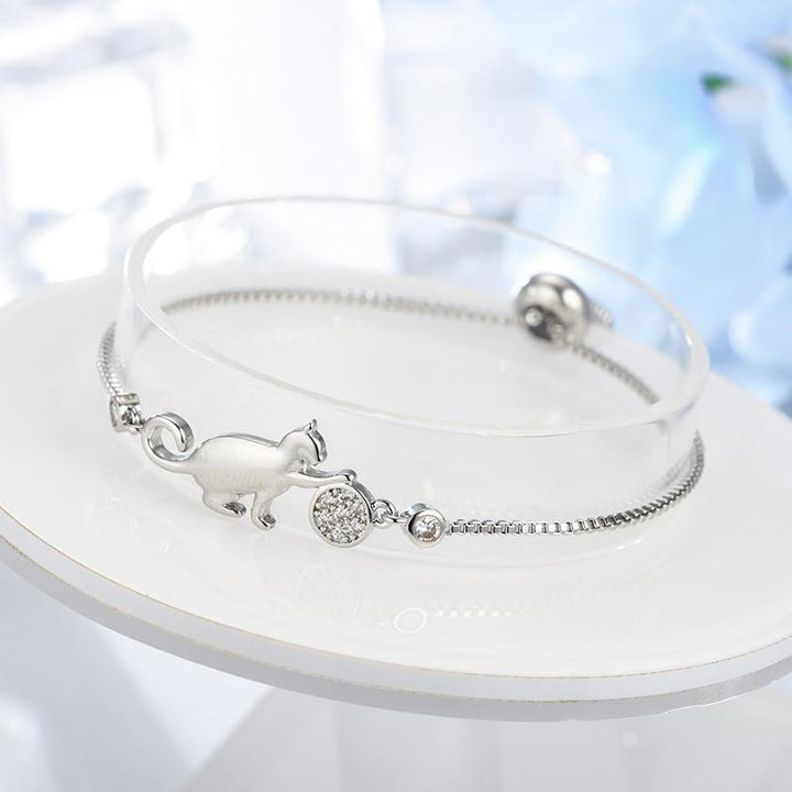 Stylish Cat Bangle – PurrAmour