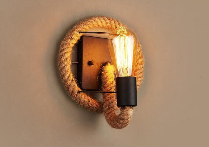 Vintage Rope Wall Sconce – RusticRope