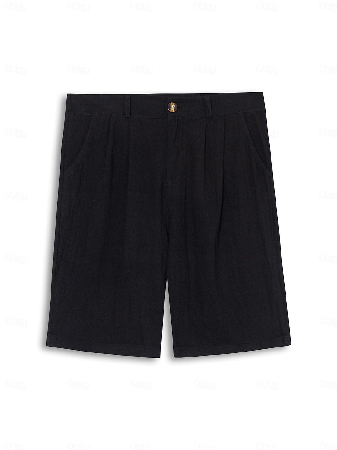 Stylish Linen-Cotton Men's Shorts – Mailand