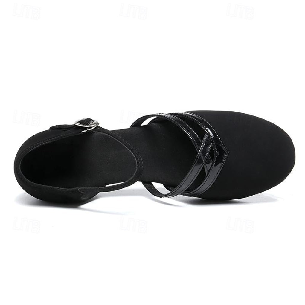 Latin Dance Shoes on the Dance Floor