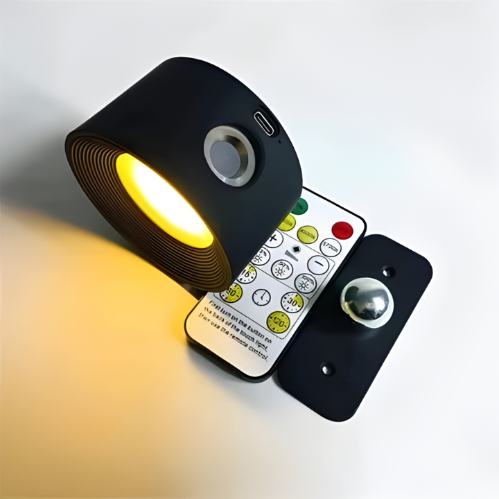 Rechargeable Wall Sconce with 360° Magnetic Mount and Wireless LED Lighting Outdoor