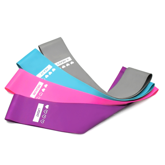 Resistance Bands and Exercise Stretch Workout Loop with Carrying Pouch for Home Training