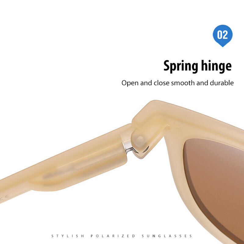 Retro Foldable Designer Sunglasses for Summer 2026