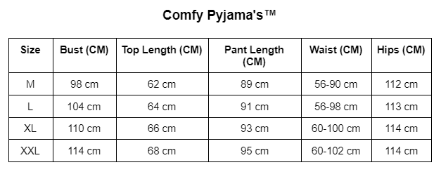 Comfortable Pyjamas