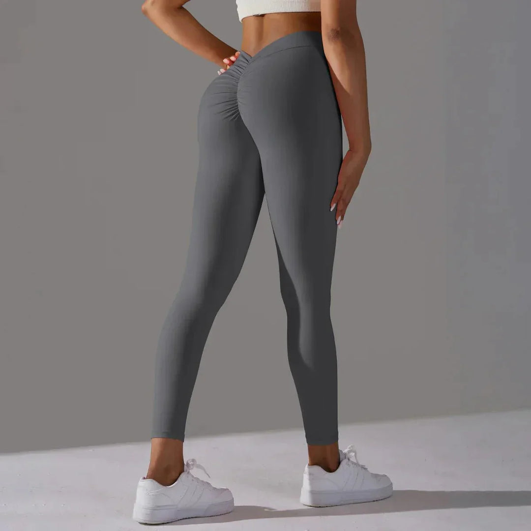 Scrunch Compression Yoga Gym Fitness Leggings – Sculpted Support for Every Move