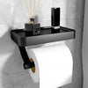 Toilet Roll Holder with Shelf – Stalux