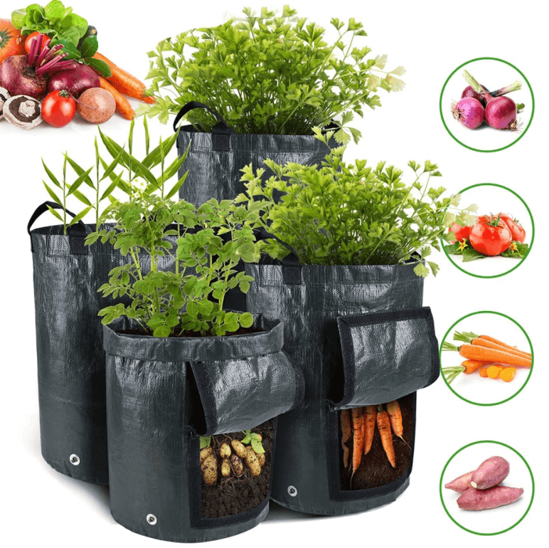 Grow potatoes at home: smart potato grow bag for patio and balcony