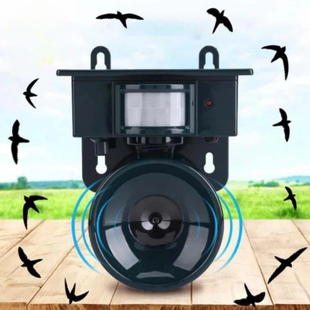 Smart Solar Ultrasonic Bird Repeller