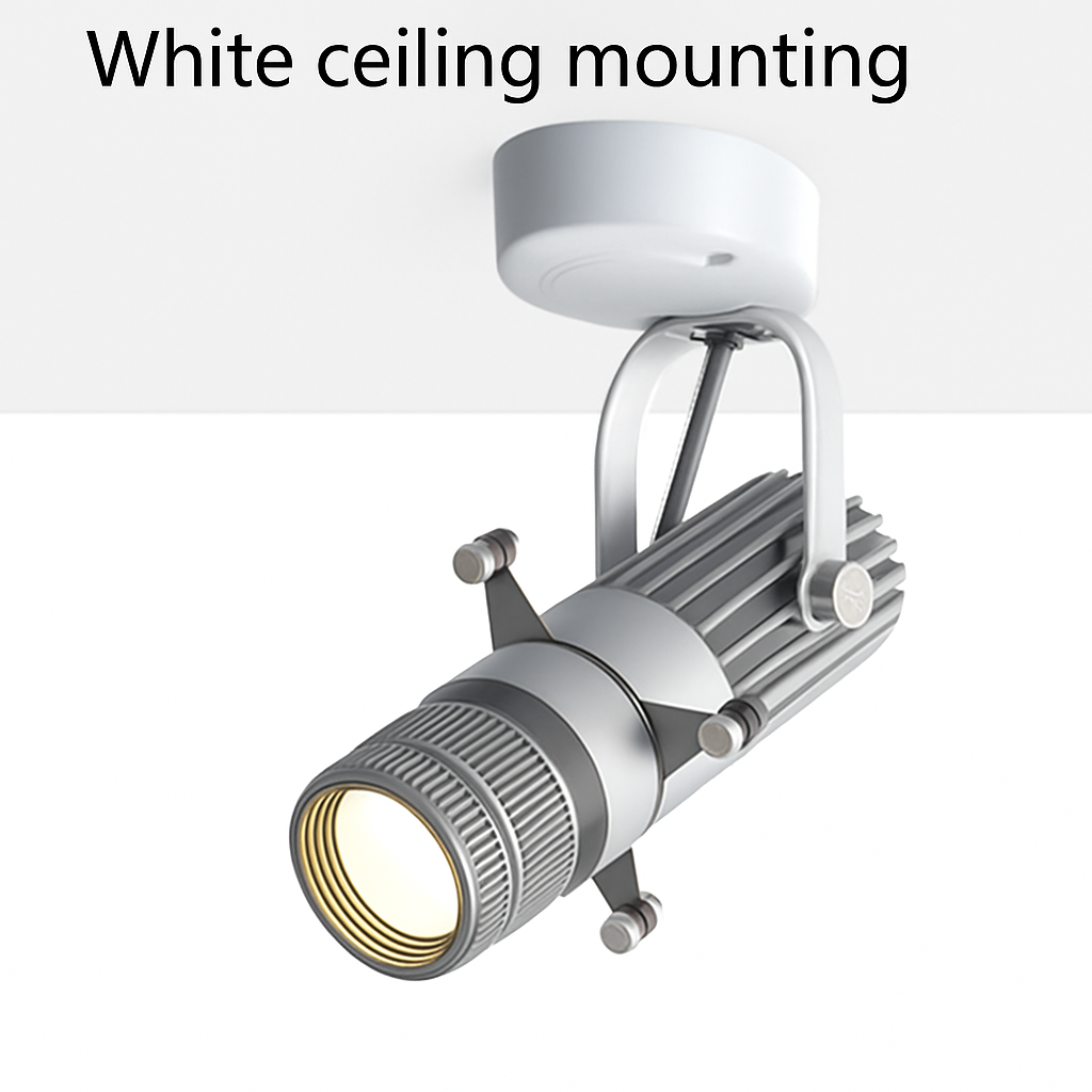 Adjustable-Beam Swivel LED Spotlight