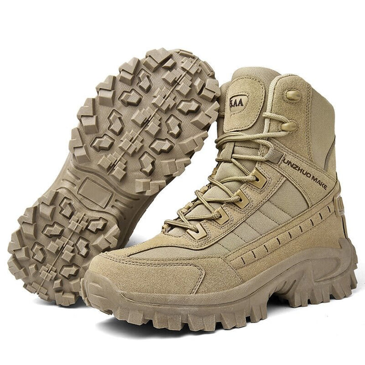 Waterproof Tactical Work Boots with Puncture Protection – TrailForce Tactical