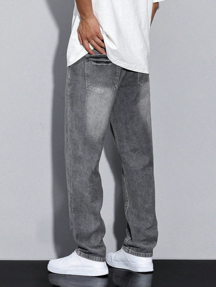 Men's Straight-Leg Jeans – Straight Fit Denim Pants