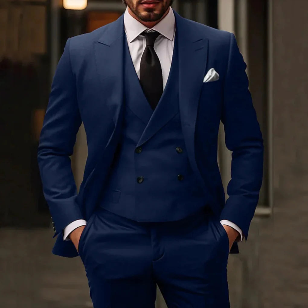 Men’s Three-Piece Suit Set