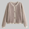 Women’s Button-Cardigan – Soft Layer with Statement Texture
