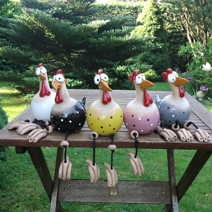 Happy Garden Chickens - Bring Your Garden to Life!