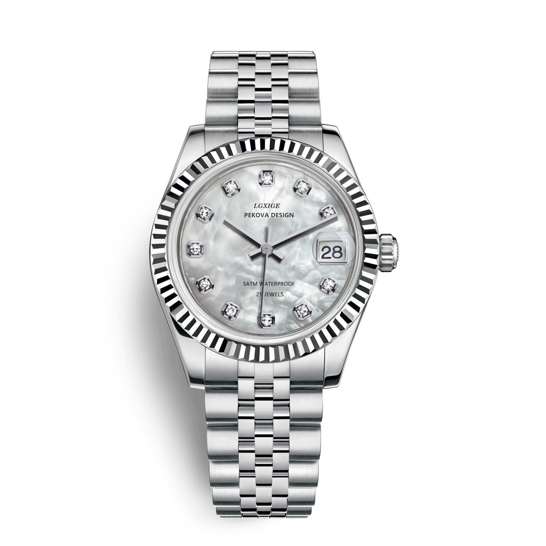 Classic Stainless Steel Watch No. 296 – Timeless Elegance & Modern Precision