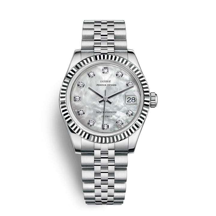 Classic Stainless Steel Watch No. 296 – Timeless Elegance & Modern Precision