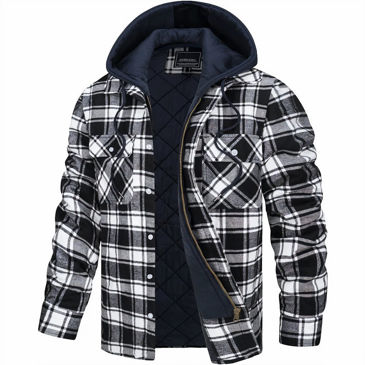 Men's Check Autumn Jacket – Finn
