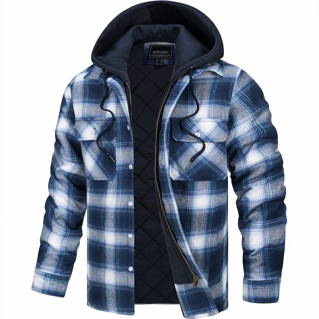 Men's Check Autumn Jacket – Finn