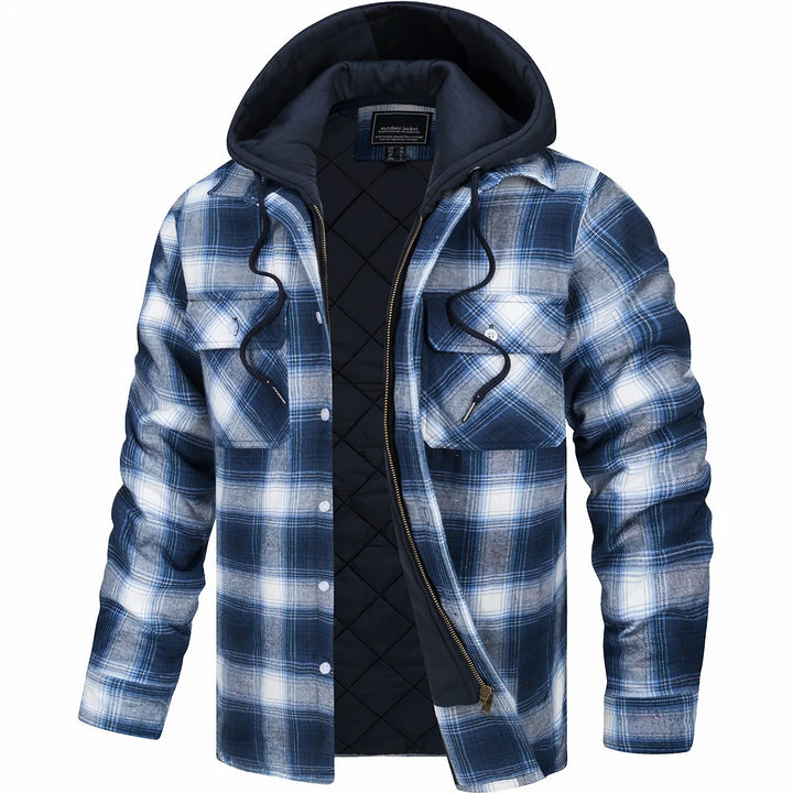 Men's Check Autumn Jacket – Finn