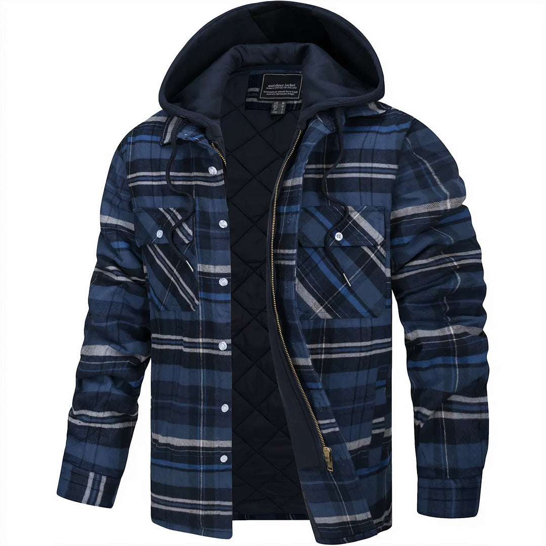 Men's Check Autumn Jacket – Finn